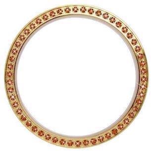 Christina Design London Collect Top Ring med 54 orange safirer